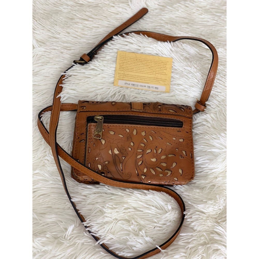 Patricia Nash Laser Lace Collection Crossbody - Picture 4 of 6